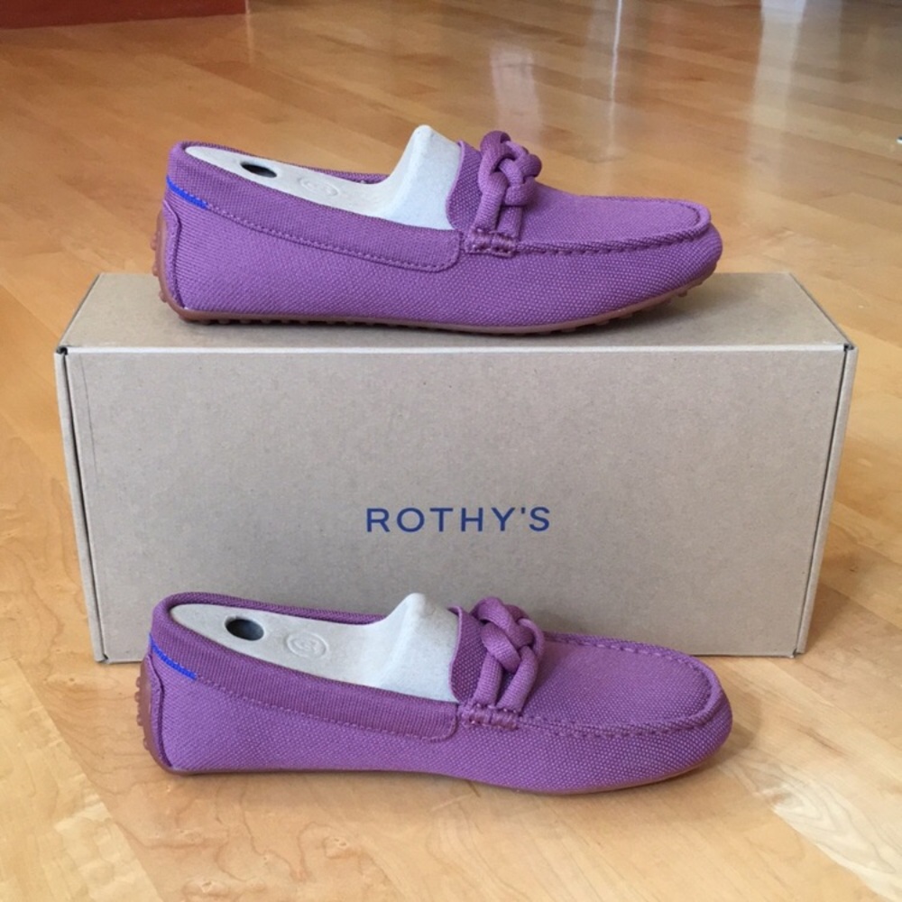 ROTHY'S | The Braid Driver Loafer Mauve